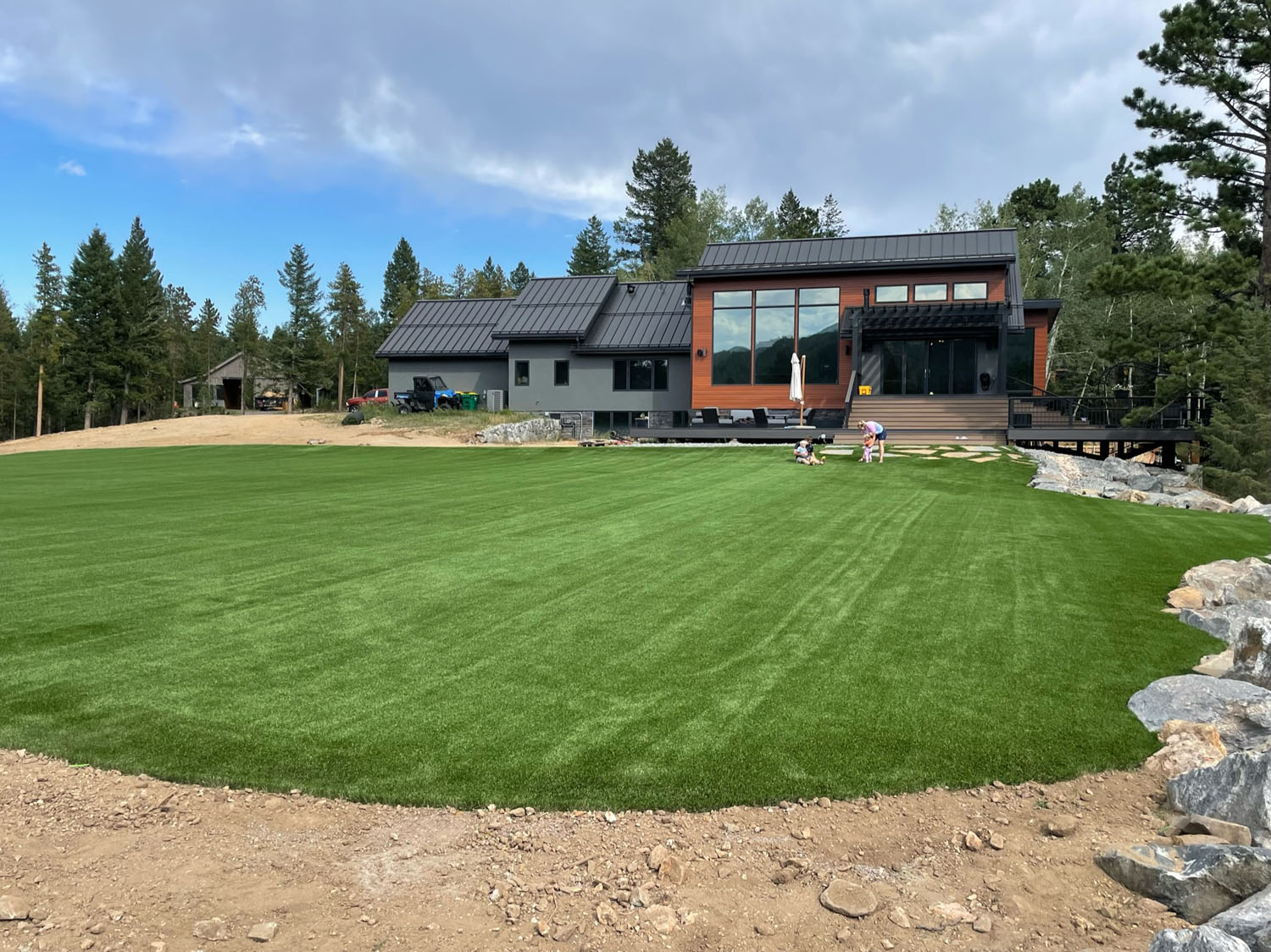artificial turf yard